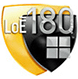Image depicts the Lo-E 180 logo