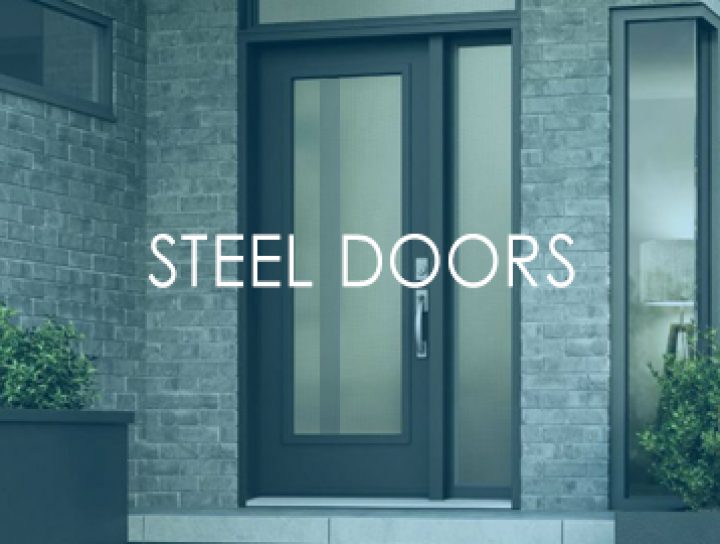 Image depicts Steel Entry Doors from NorthShield Windows & Doors.