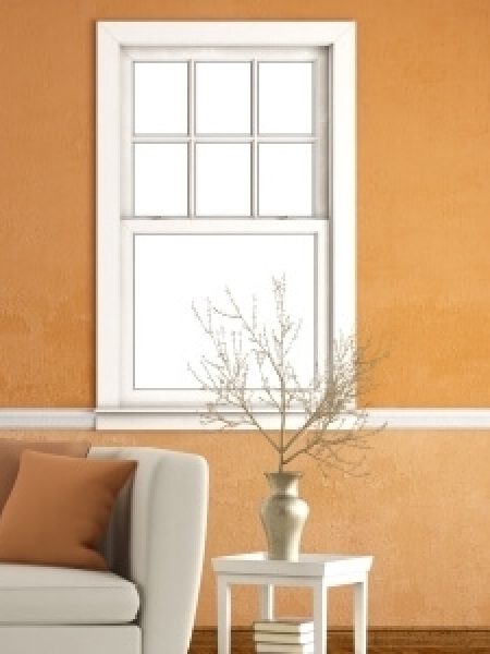 Image depicts an all weather window installed in a home.