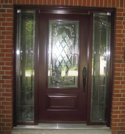 beautiful fibreglass entry door