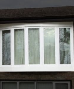 Image depicts a new bow window.