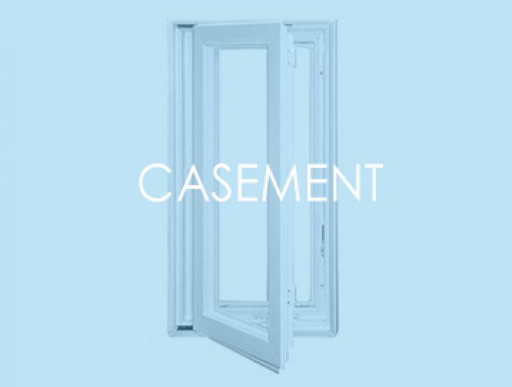 Casement vinyl windows