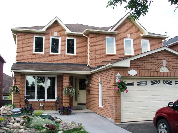 Image depicts a home with casement windows.