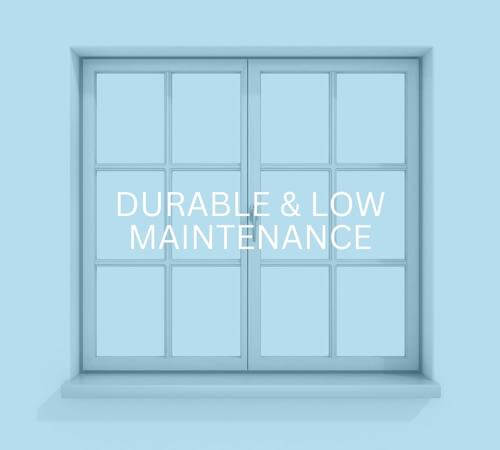 durable low maintenance picture windows