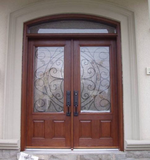 Image depicts a front door form NorthShield Windows & Doors.