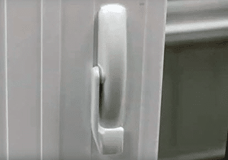Image depicts a Multi Point Lock System for a window.
