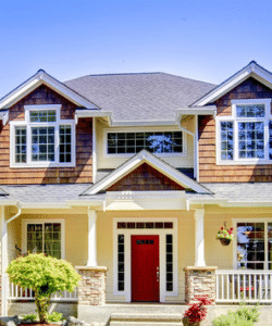 Image depicts new windows and doors in a home.