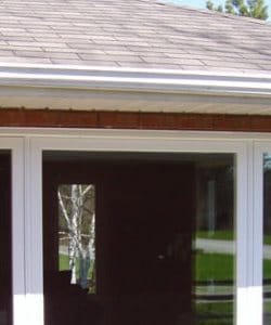 Image depicts a new picture window from NorthShield/