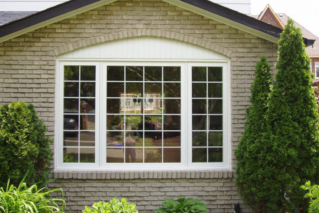 Decorative windows with window grills