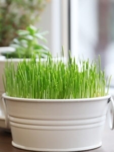 Image depicts decorative plants on a windowsill.