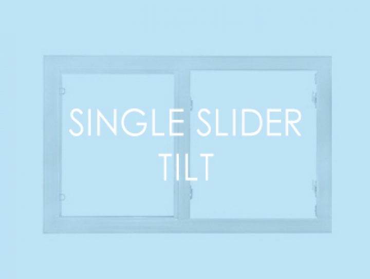 Single Slider Tilt Windows