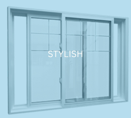 stylish double slider windows