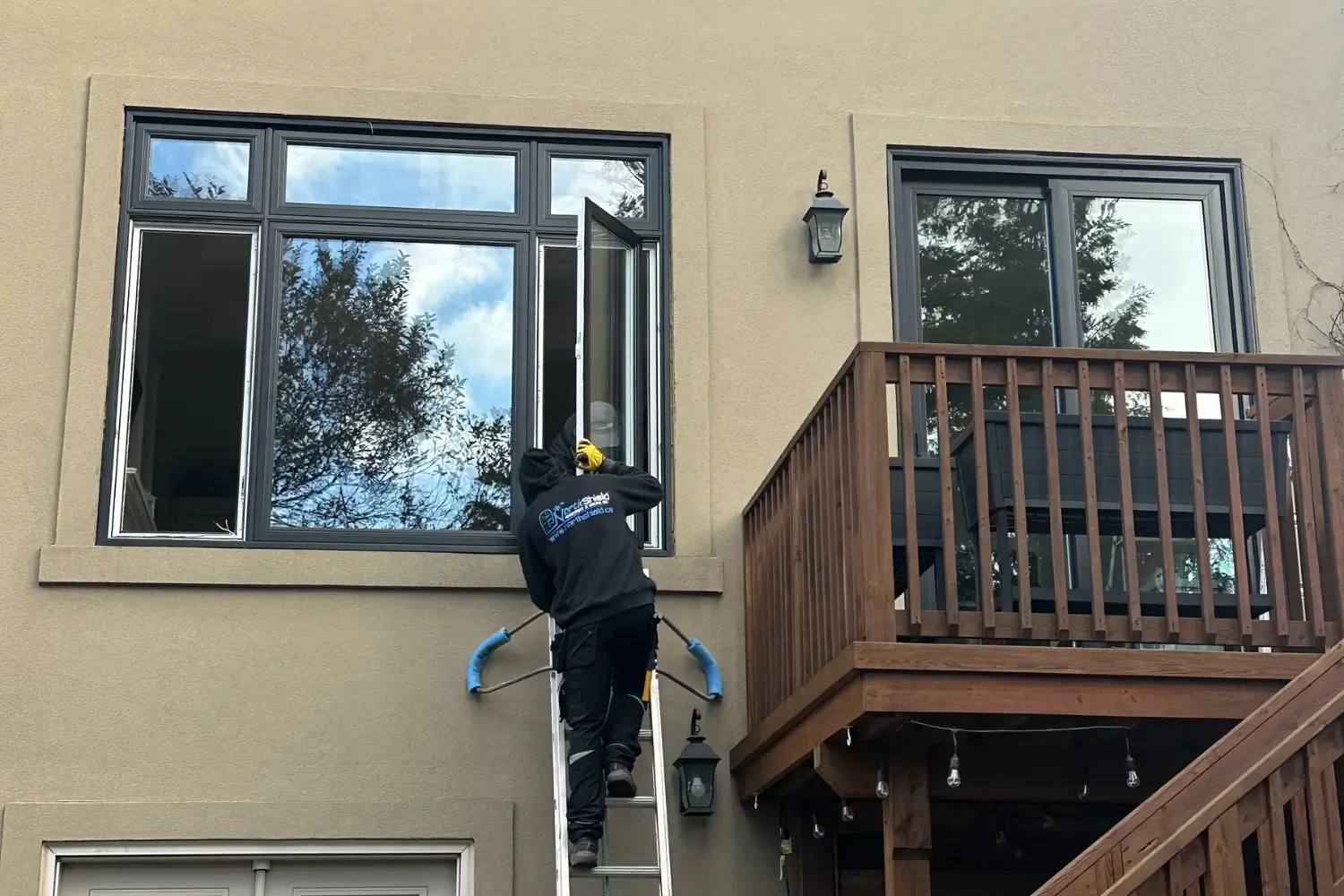 triple pane window installation