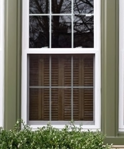 Image depicts a vinyl window.