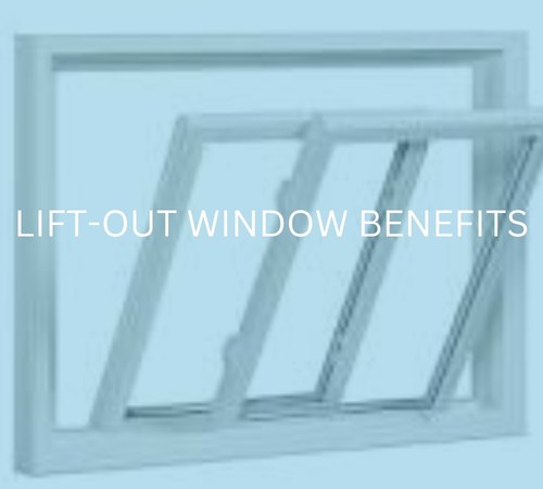 Lift out slider window northshield