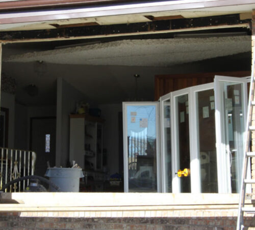 Removed Doors and Windows in Orangeville