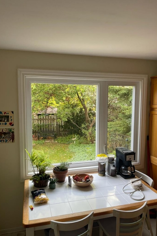 Casement and picture window installation project in Etobicoke