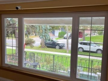 White Vinyl Windows Installation in Mississauga