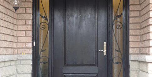 fiberglass entry door installation aurora