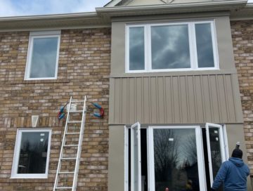 White Vinyl Windows Replacement in Richmond Hill