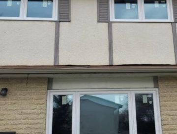 Bright White Vinyl Window Replacement in Winnipeg