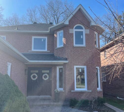 complete window installation project etobicoke