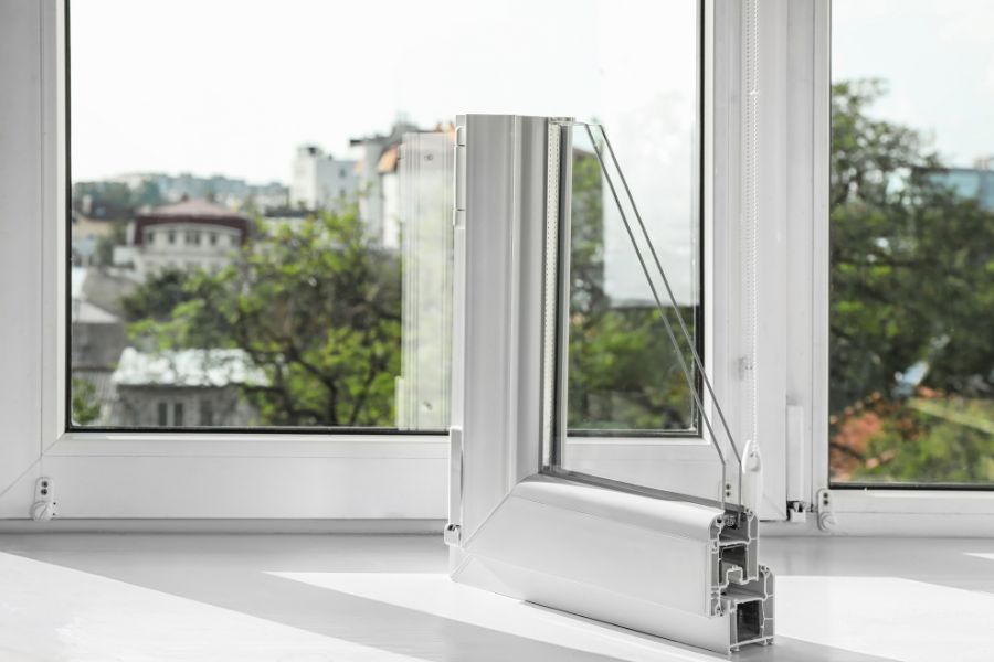 double pane windows or triple pane windows