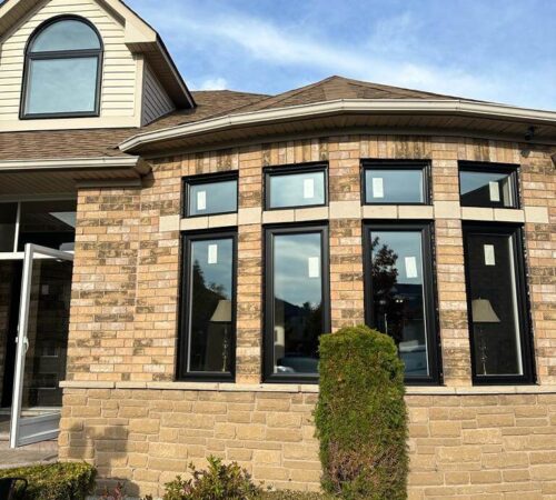 New Bow Window Installation In Caledon