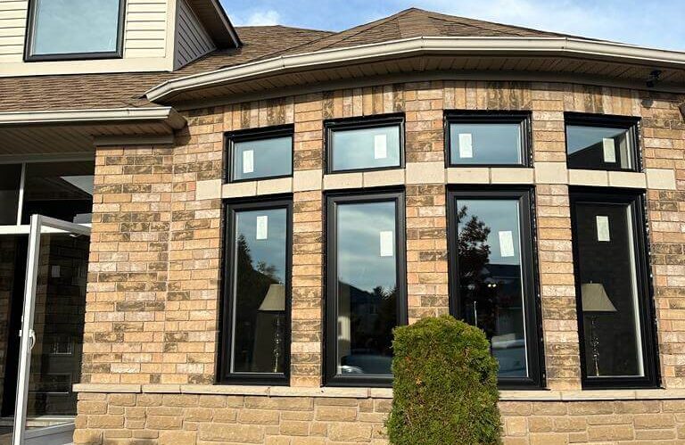 New Bow Window Installation In Caledon