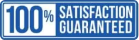 100 satisfaction guaranteed