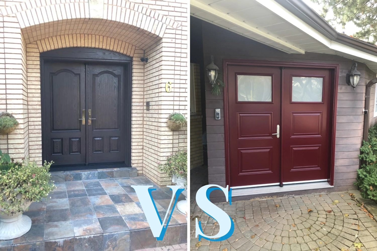 fiberglass doors vs steel doors