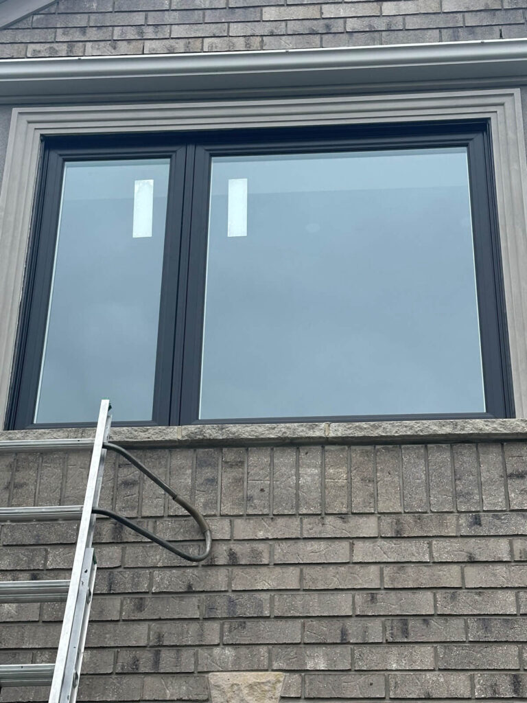 Black window replacement project