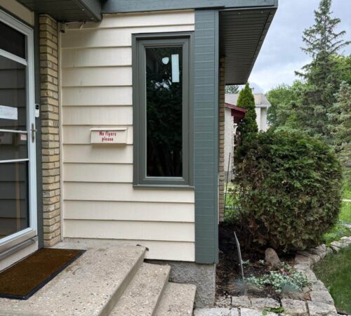 Fixed casement window replacement Winnipeg