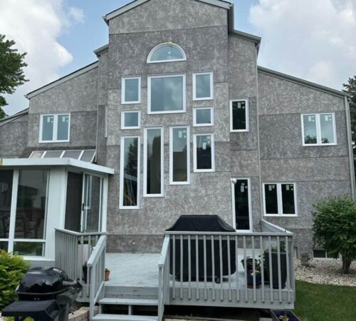 Oak Bluff custom made exterior doors