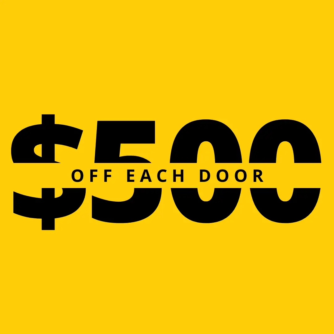 money off new doors