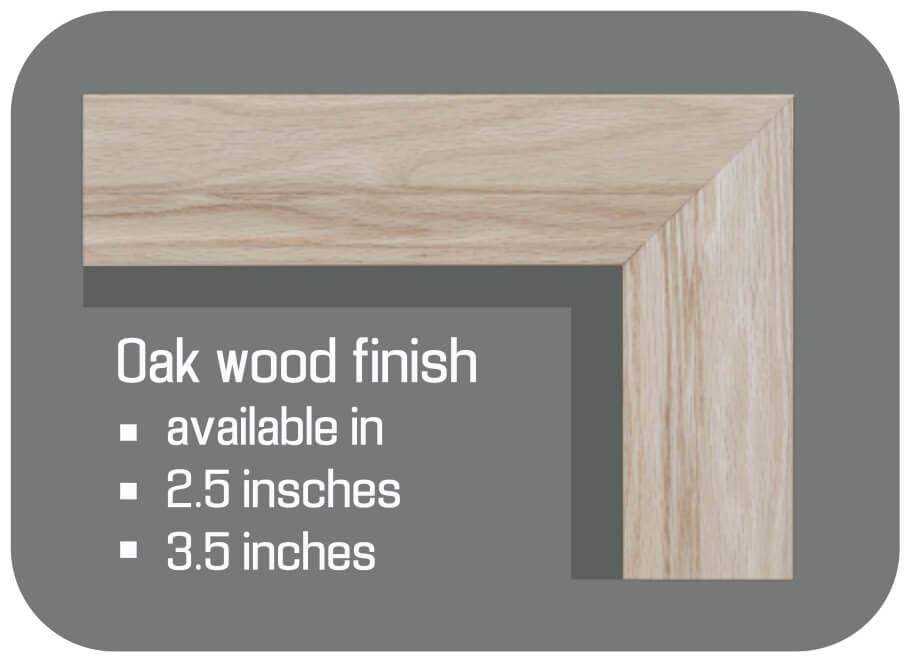 oak wood finish