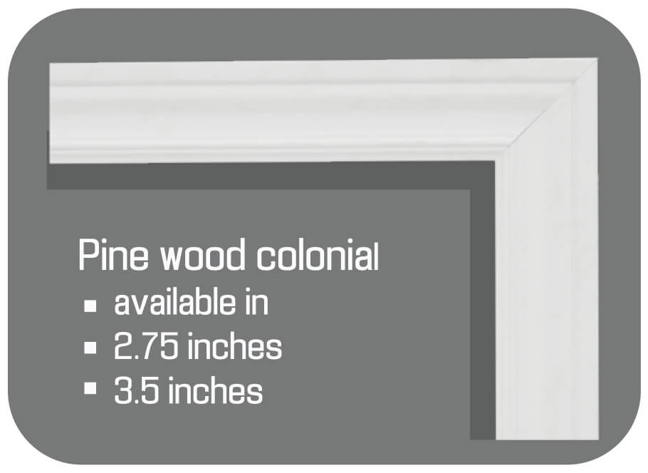 pine wood colonial