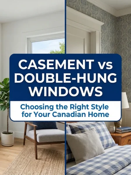 Casement vs double-hung windows comparison guide - NorthShield