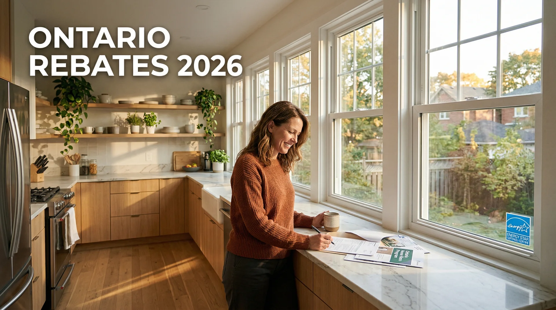 Ontario window rebates 2026 — NorthShield homeowner guide