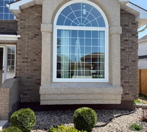 northshield project 02 arched front window exterior