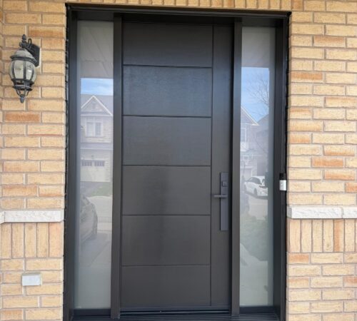northshield project 06 black front entry door exterior