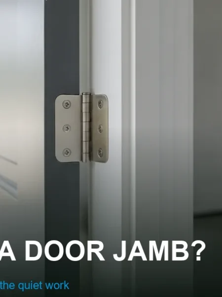 what is a door jamb