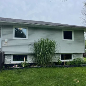 Full-Frame Window and Front Door Replacement Project in Keswick, Ontario