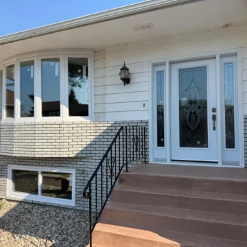 Triple Glass Window and Full-Glass Door Replacement Project in Winnipeg