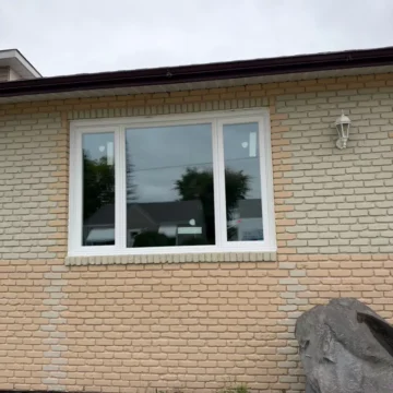 Wood Window Replacement with Double Glass in Toronto